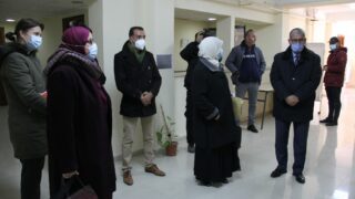 Campagne de vaccination contre le virus COVID 19 au profit de la communaute universitaire 17 janvier 2022.62 1