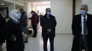 Campagne de vaccination contre le virus COVID 19 au profit de la communaute universitaire 17 janvier 2022.65 1