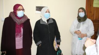 Campagne de vaccination contre le virus COVID 19 au profit de la communaute universitaire 17 janvier 2022.68 1