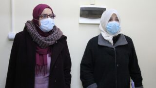 Campagne de vaccination contre le virus COVID 19 au profit de la communaute universitaire 17 janvier 2022.70 1