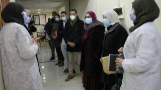 Campagne de vaccination contre le virus COVID 19 au profit de la communaute universitaire 17 janvier 2022.71 1