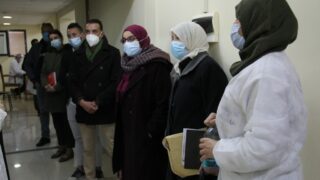 Campagne de vaccination contre le virus COVID 19 au profit de la communaute universitaire 17 janvier 2022.72 1