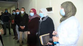 Campagne de vaccination contre le virus COVID 19 au profit de la communaute universitaire 17 janvier 2022.75 1