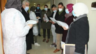 Campagne de vaccination contre le virus COVID 19 au profit de la communaute universitaire 17 janvier 2022.84 1