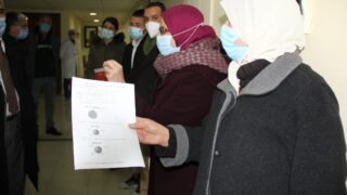 Campagne de vaccination contre le virus COVID 19 au profit de la communaute universitaire 17 janvier 2022.85 1