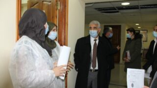 Campagne de vaccination contre le virus COVID 19 au profit de la communaute universitaire 17 janvier 2022.87 1