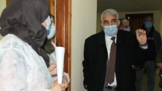 Campagne de vaccination contre le virus COVID 19 au profit de la communaute universitaire 17 janvier 2022.88 1