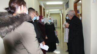 Campagne de vaccination contre le virus COVID 19 au profit de la communaute universitaire 17 janvier 2022.90 1