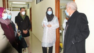 Campagne de vaccination contre le virus COVID 19 au profit de la communaute universitaire 17 janvier 2022.95 1