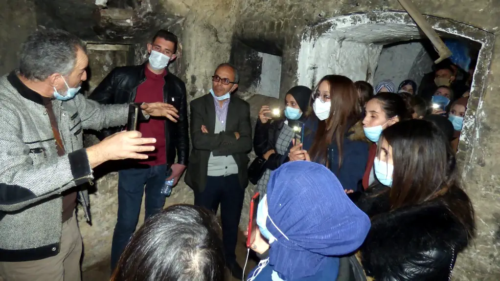 Visite pédagogique des étudiants du département d&rsquo;histoire
