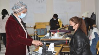 Affichage des travaux des etudiantseL1 du departement darchitecture le 1 fevrier 2022 111