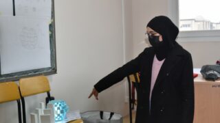 Affichage des travaux des etudiantseL1 du departement darchitecture le 1 fevrier 2022 116