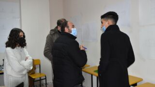 Affichage des travaux des etudiantseL1 du departement darchitecture le 1 fevrier 2022 122