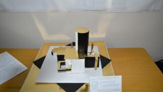 Affichage des travaux des etudiantseL1 du departement darchitecture le 1 fevrier 2022 127