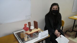 Affichage des travaux des etudiantseL1 du departement darchitecture le 1 fevrier 2022 128