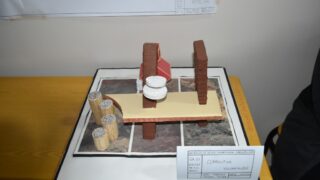 Affichage des travaux des etudiantseL1 du departement darchitecture le 1 fevrier 2022 129