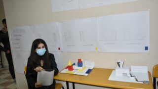 Affichage des travaux des etudiantseL1 du departement darchitecture le 1 fevrier 2022 130