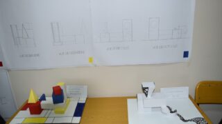 Affichage des travaux des etudiantseL1 du departement darchitecture le 1 fevrier 2022 131