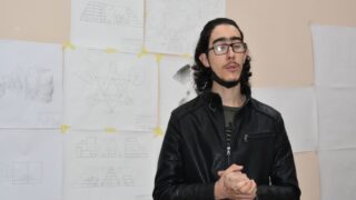 Affichage des travaux des etudiantseL1 du departement darchitecture le 1 fevrier 2022 138