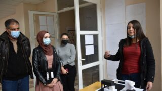 Affichage des travaux des etudiantseL1 du departement darchitecture le 1 fevrier 2022 150