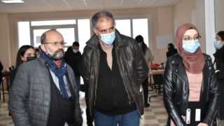 Affichage des travaux des etudiantseL1 du departement darchitecture le 1 fevrier 2022 155