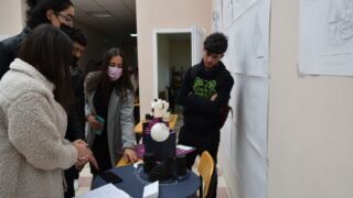 Affichage des travaux des etudiantseL1 du departement darchitecture le 1 fevrier 2022 21