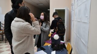 Affichage des travaux des etudiantseL1 du departement darchitecture le 1 fevrier 2022 22