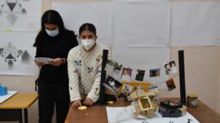 Affichage des travaux des etudiantseL1 du departement darchitecture le 1 fevrier 2022 26