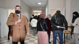 Affichage des travaux des etudiantseL1 du departement darchitecture le 1 fevrier 2022 37