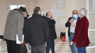 Affichage des travaux des etudiantseL1 du departement darchitecture le 1 fevrier 2022 42