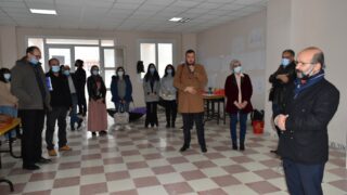 Affichage des travaux des etudiantseL1 du departement darchitecture le 1 fevrier 2022 48