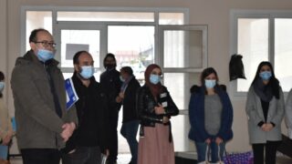 Affichage des travaux des etudiantseL1 du departement darchitecture le 1 fevrier 2022 53