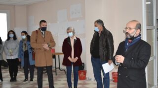 Affichage des travaux des etudiantseL1 du departement darchitecture le 1 fevrier 2022 54