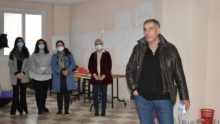 Affichage des travaux des etudiantseL1 du departement darchitecture le 1 fevrier 2022 57