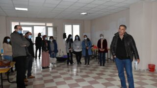 Affichage des travaux des etudiantseL1 du departement darchitecture le 1 fevrier 2022 58