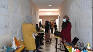 Affichage des travaux des etudiantseL1 du departement darchitecture le 1 fevrier 2022 64