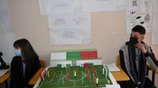 Affichage des travaux des etudiantseL1 du departement darchitecture le 1 fevrier 2022 70