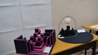 Affichage des travaux des etudiantseL1 du departement darchitecture le 1 fevrier 2022 79