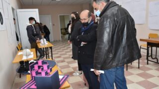 Affichage des travaux des etudiantseL1 du departement darchitecture le 1 fevrier 2022 82