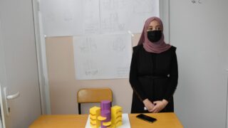 Affichage des travaux des etudiantseL1 du departement darchitecture le 1 fevrier 2022 87