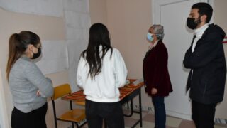 Affichage des travaux des etudiantseL1 du departement darchitecture le 1 fevrier 2022 89