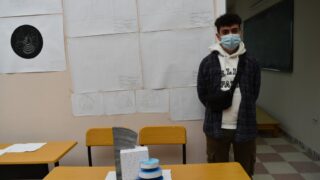 Affichage des travaux des etudiantseL1 du departement darchitecture le 1 fevrier 2022 97