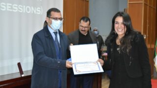Ceremonie de remise des prix aux laureats de l annee universitaire 2020 2021 lundi 21 fevrier 2022123