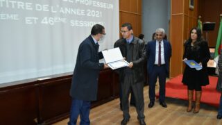 Ceremonie de remise des prix aux laureats de l annee universitaire 2020 2021 lundi 21 fevrier 2022128