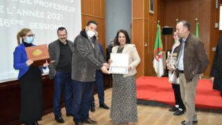 Ceremonie de remise des prix aux laureats de l annee universitaire 2020 2021 lundi 21 fevrier 2022139