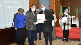 Ceremonie de remise des prix aux laureats de l annee universitaire 2020 2021 lundi 21 fevrier 2022145