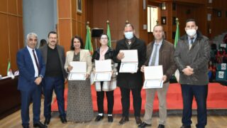 Ceremonie de remise des prix aux laureats de l annee universitaire 2020 2021 lundi 21 fevrier 2022147