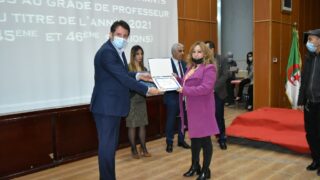 Ceremonie de remise des prix aux laureats de l annee universitaire 2020 2021 lundi 21 fevrier 2022149