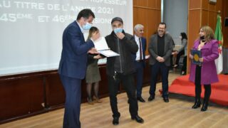 Ceremonie de remise des prix aux laureats de l annee universitaire 2020 2021 lundi 21 fevrier 2022151