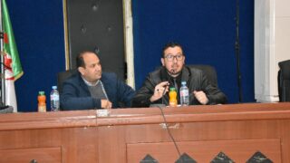 Conference animee par M ALLAG Sabri sous le theme 101 projets d architecture en Algerie le 06 03 202210